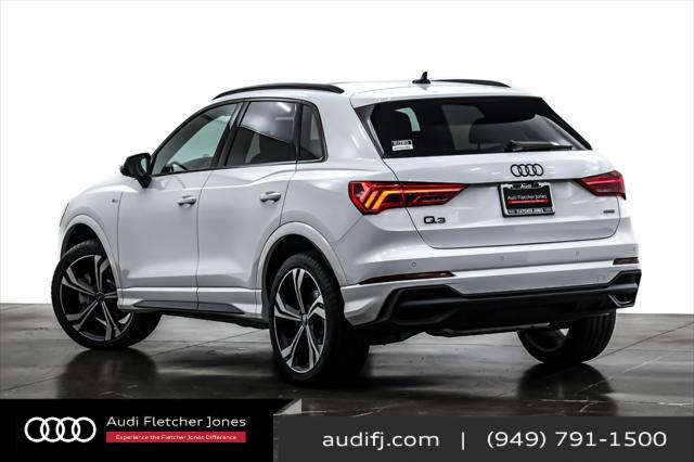 new 2024 Audi Q3 car, priced at $46,940