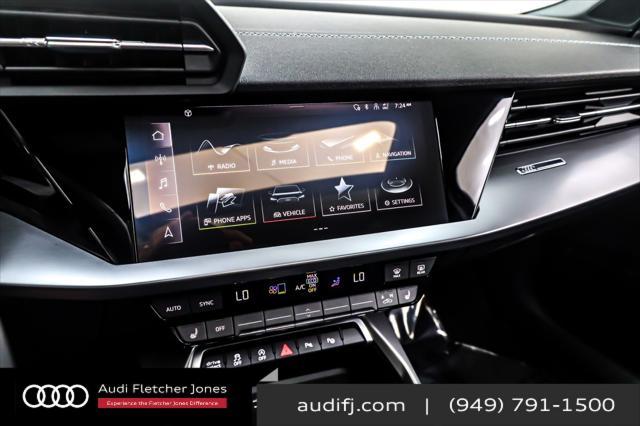 used 2024 Audi A3 car, priced at $30,894