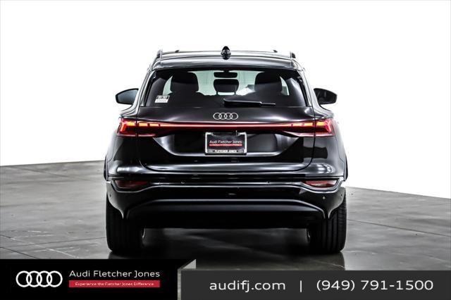 new 2025 Audi Q6 e-tron car, priced at $70,660