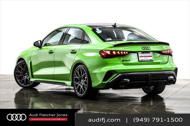 new 2025 Audi RS 3 car, priced at $77,045