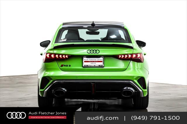 new 2025 Audi RS 3 car, priced at $77,045