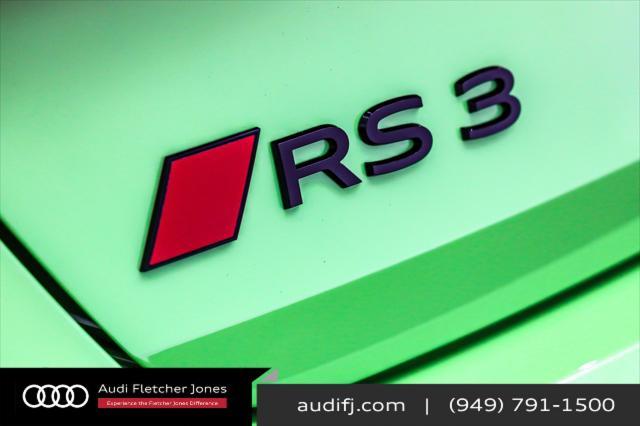 new 2025 Audi RS 3 car, priced at $77,045