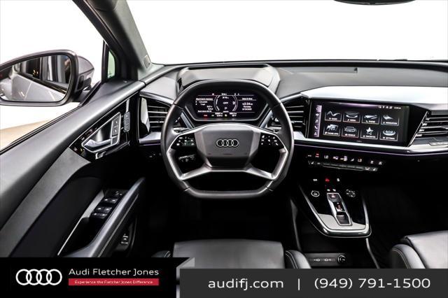 used 2023 Audi Q4 e-tron Sportback car, priced at $33,394