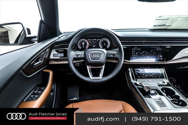 new 2025 Audi Q8 car, priced at $77,380