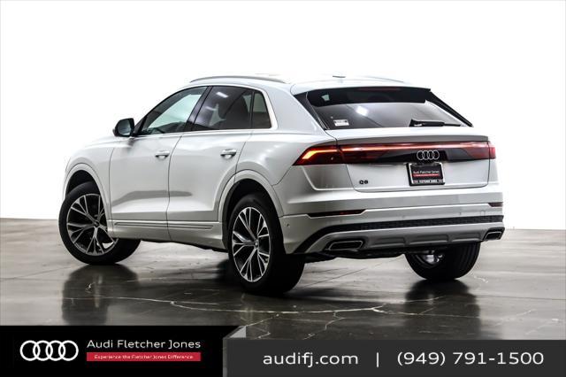 new 2025 Audi Q8 car, priced at $77,380