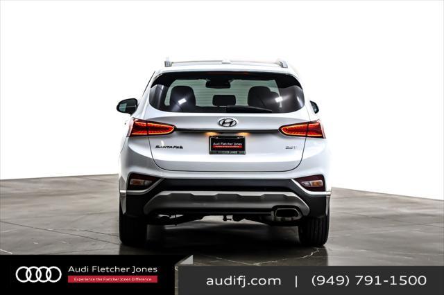 used 2019 Hyundai Santa Fe car, priced at $19,393