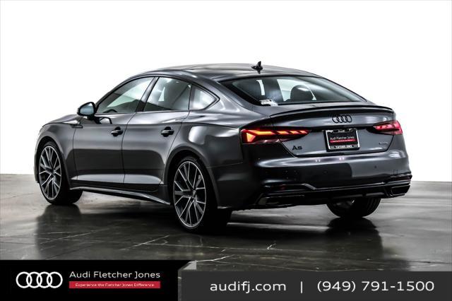 new 2025 Audi A5 Sportback car, priced at $58,885