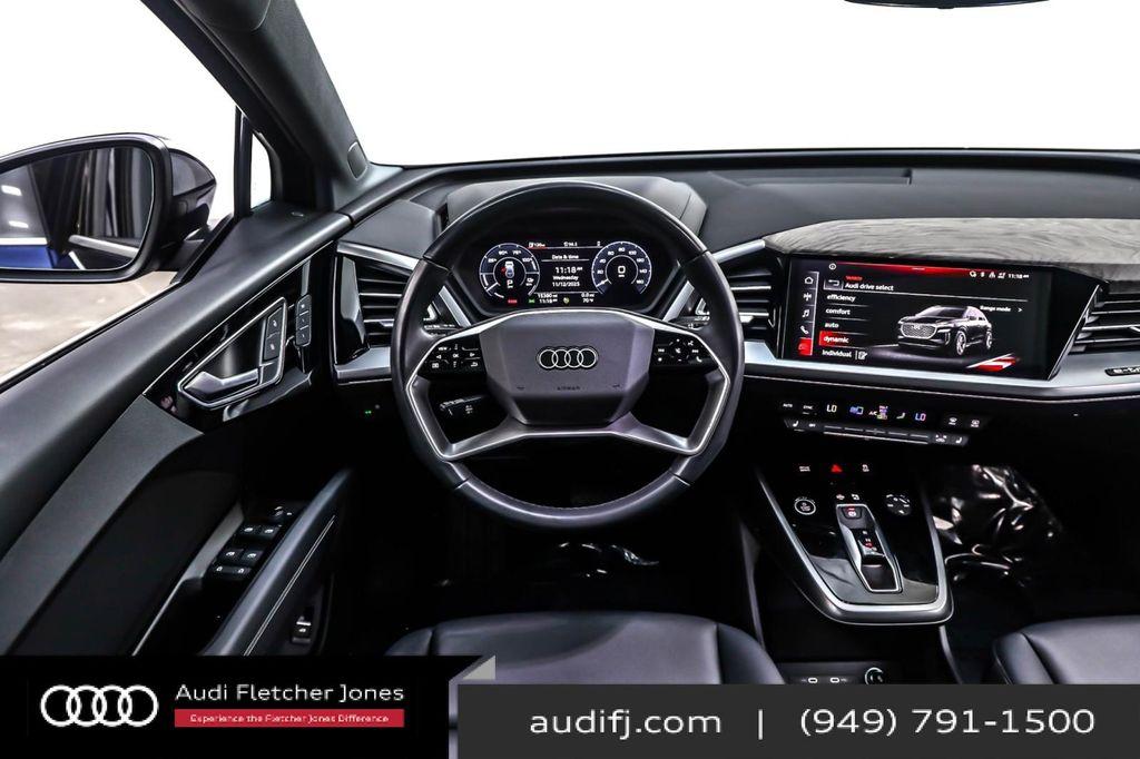 used 2023 Audi Q4 e-tron car, priced at $26,893