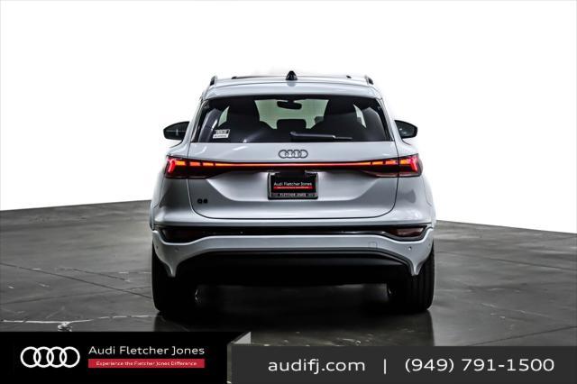 new 2025 Audi Q6 e-tron car, priced at $75,085