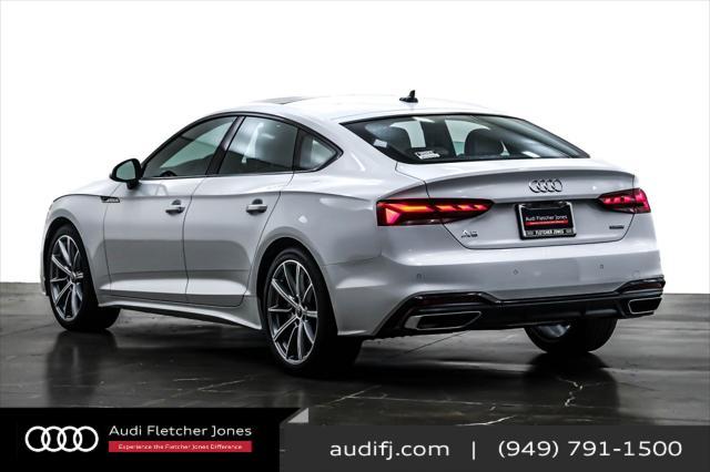 new 2025 Audi A5 Sportback car, priced at $51,640