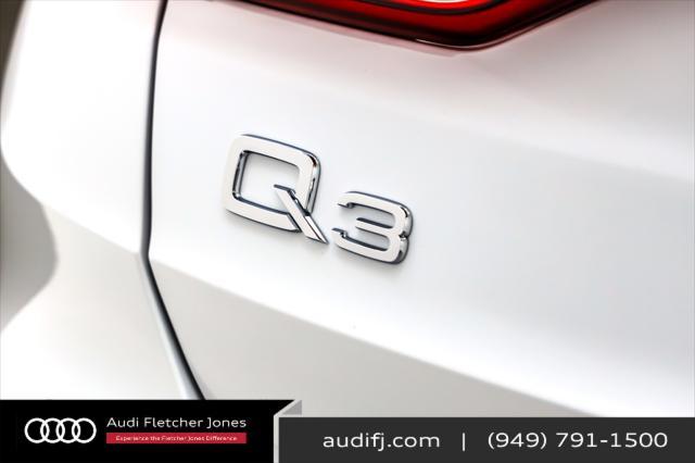 new 2024 Audi Q3 car, priced at $44,385