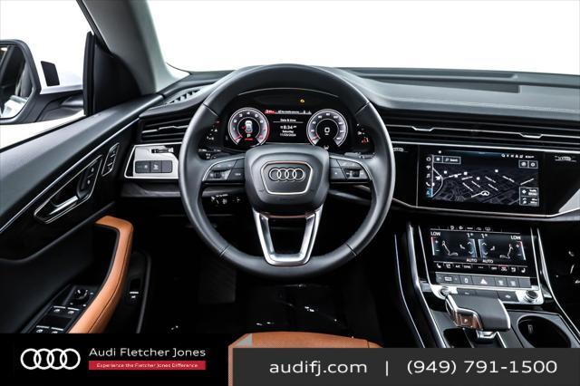 used 2023 Audi Q8 car, priced at $62,894