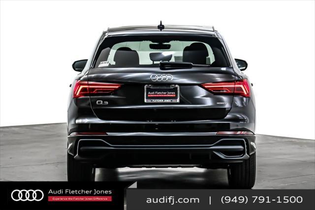 new 2024 Audi Q3 car, priced at $43,970