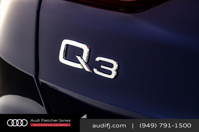 new 2024 Audi Q3 car, priced at $45,020