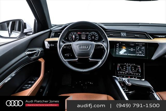 used 2024 Audi Q8 e-tron car, priced at $53,893