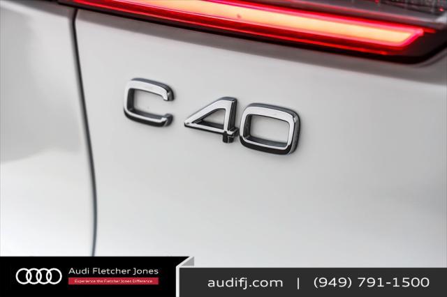 used 2023 Volvo C40 Recharge Pure Electric car, priced at $33,893