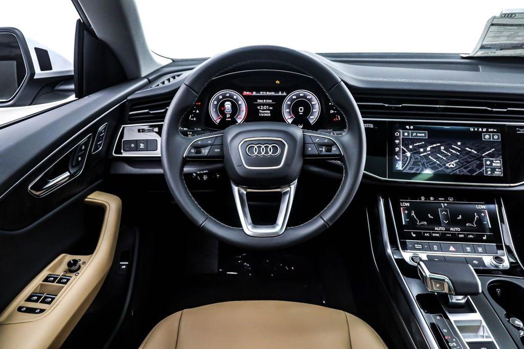 new 2025 Audi Q8 car, priced at $79,830