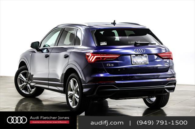 new 2024 Audi Q3 car, priced at $44,385