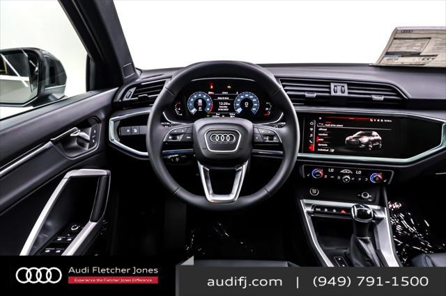 new 2024 Audi Q3 car, priced at $44,385