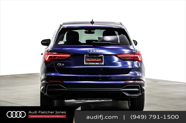 new 2024 Audi Q3 car, priced at $44,385