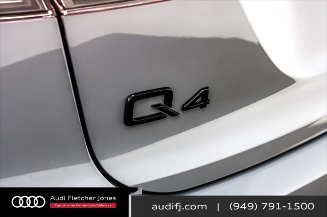 new 2025 Audi Q4 e-tron car, priced at $62,240