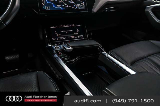 used 2024 Audi Q8 e-tron car, priced at $52,394