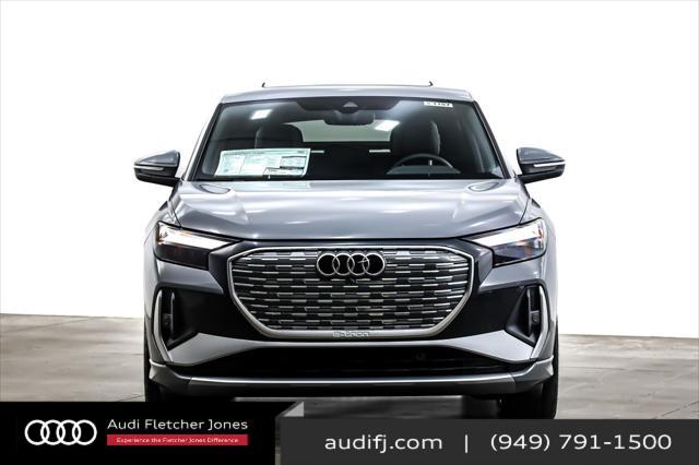 new 2025 Audi Q4 e-tron Sportback car, priced at $63,590