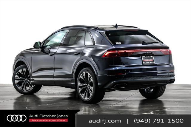 new 2025 Audi Q8 car, priced at $80,575