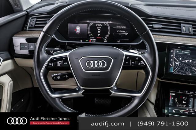 used 2021 Audi e-tron car, priced at $30,894