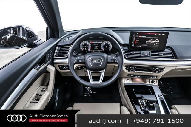 new 2025 Audi Q5 car, priced at $53,845