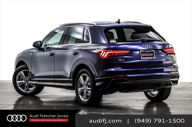 new 2024 Audi Q3 car, priced at $44,385