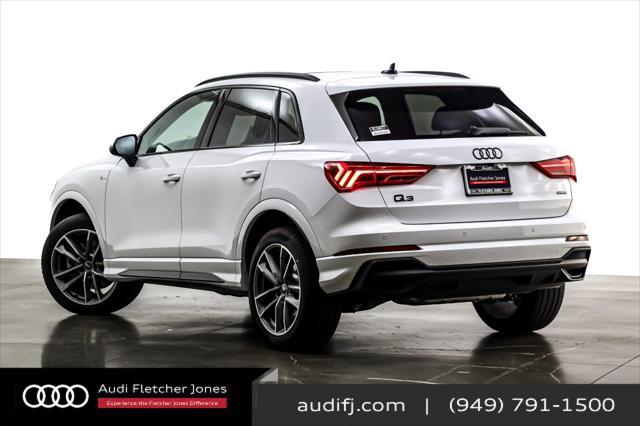 new 2024 Audi Q3 car, priced at $46,390