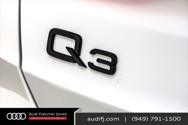 new 2024 Audi Q3 car, priced at $46,390