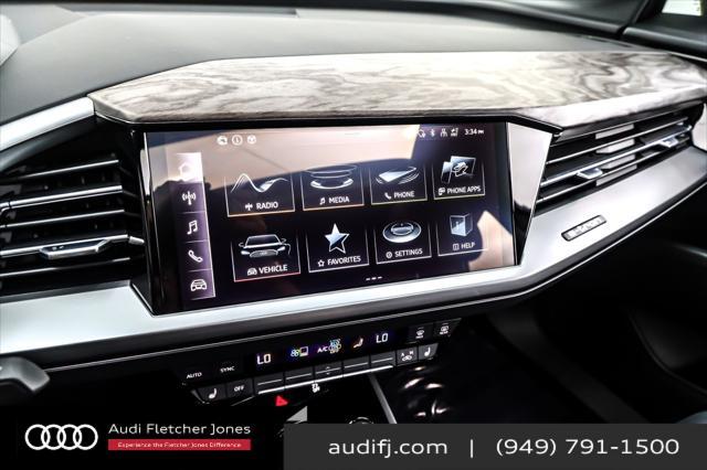 used 2024 Audi Q4 e-tron car, priced at $33,893