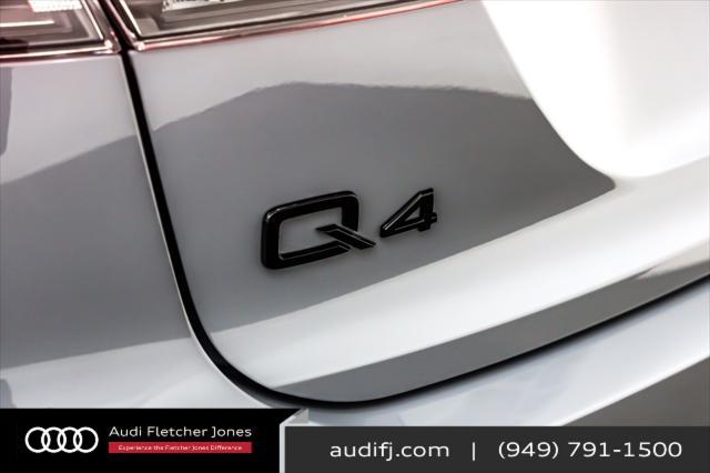 used 2024 Audi Q4 e-tron car, priced at $33,893