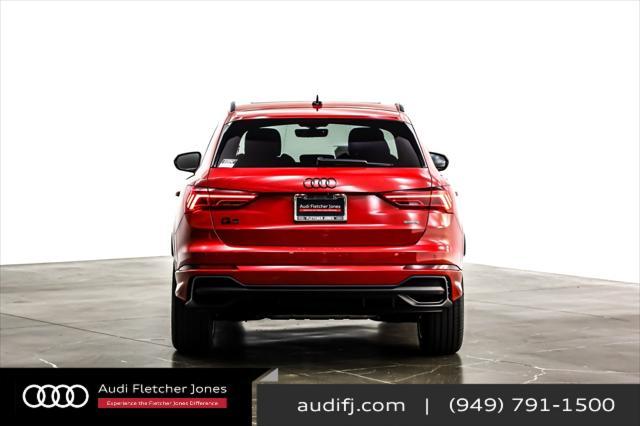 new 2024 Audi Q3 car, priced at $45,935