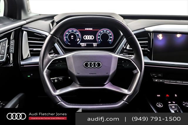 used 2023 Audi Q4 e-tron Sportback car, priced at $37,894