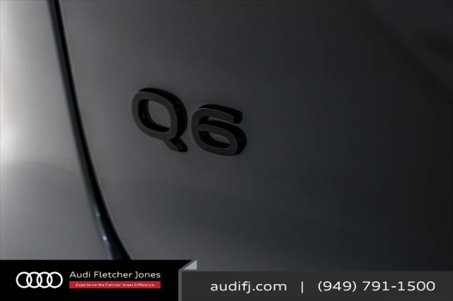 new 2025 Audi Q6 e-tron car, priced at $75,600