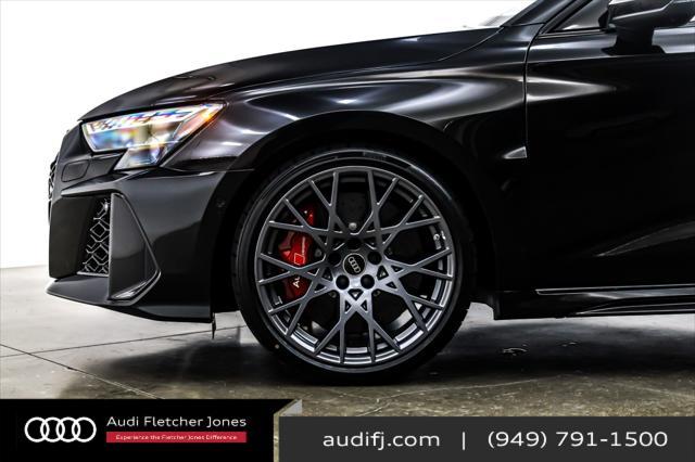 new 2025 Audi RS 3 car, priced at $76,860