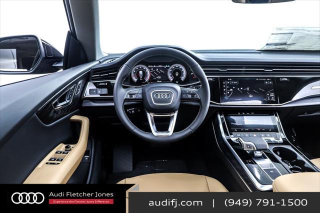 new 2025 Audi Q8 car, priced at $77,825