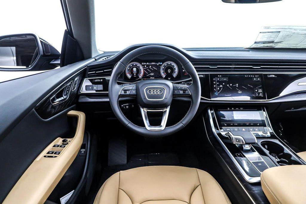 new 2025 Audi Q8 car, priced at $77,825