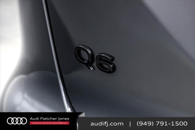 new 2025 Audi Q6 e-tron car, priced at $71,660