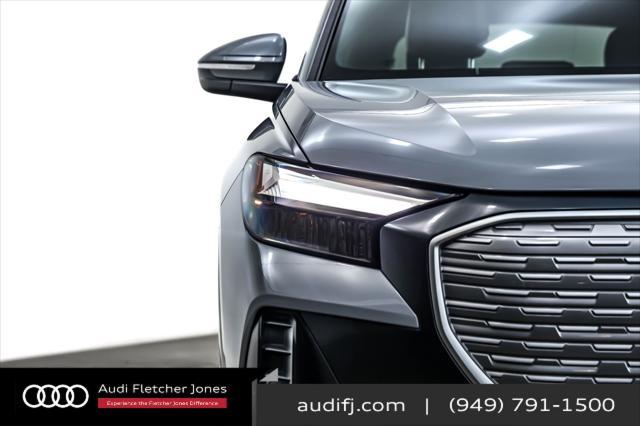 used 2023 Audi Q4 e-tron car, priced at $31,894