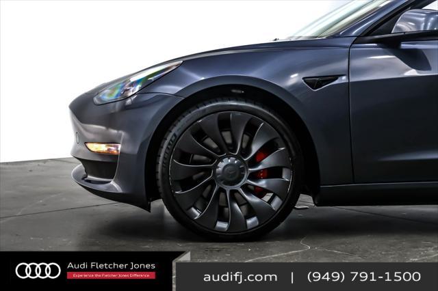 used 2023 Tesla Model 3 car, priced at $32,894