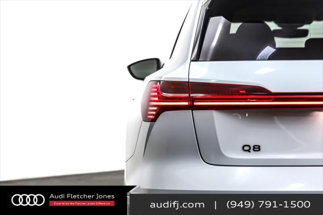used 2024 Audi Q8 e-tron car, priced at $50,394