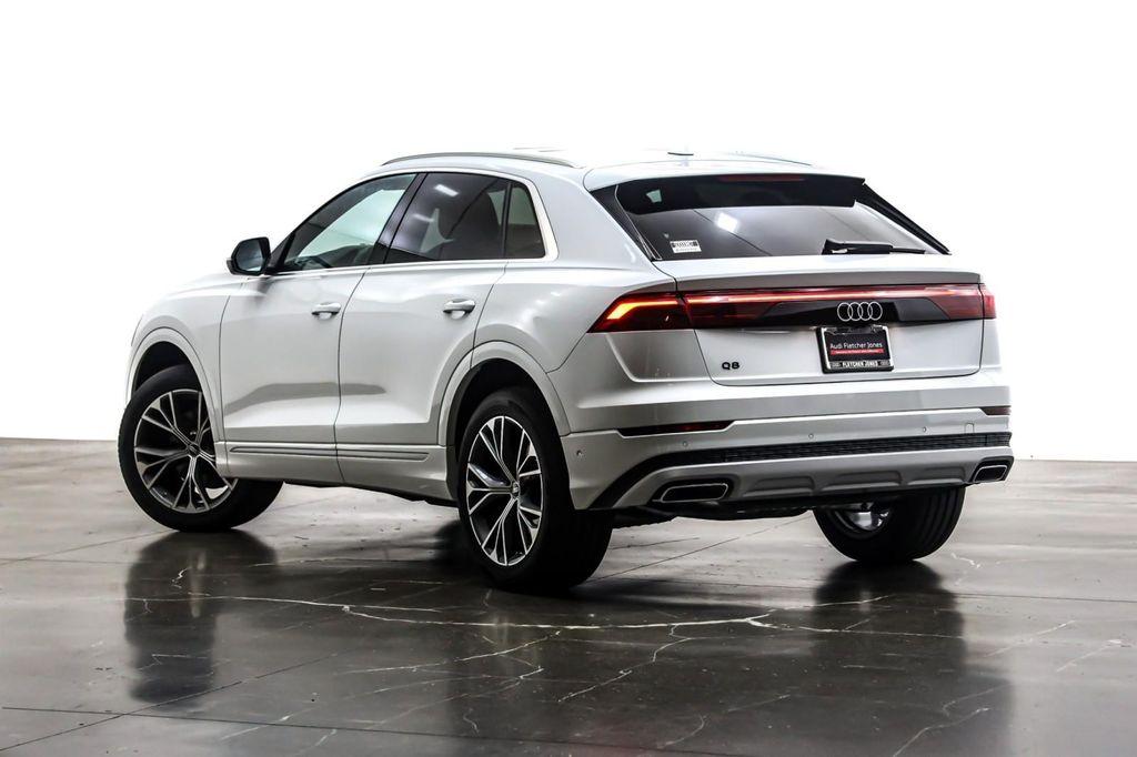 new 2025 Audi Q8 car, priced at $77,380