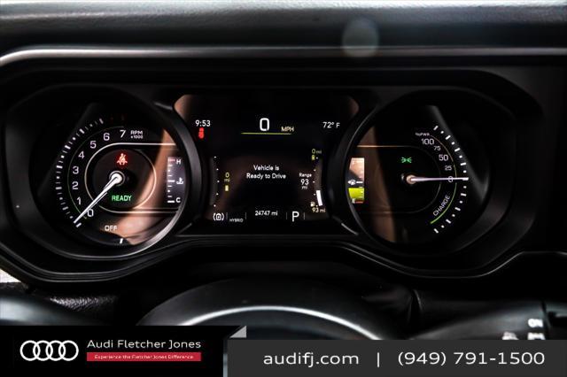 used 2024 Jeep Wrangler 4xe car, priced at $35,394