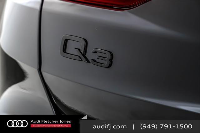 new 2024 Audi Q3 car, priced at $45,935