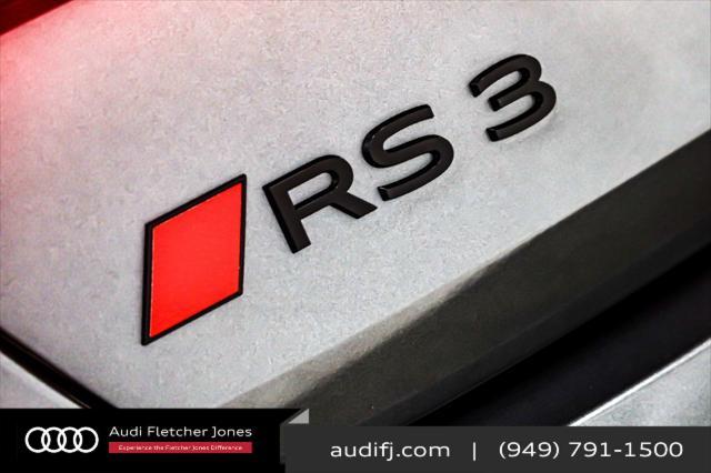 new 2025 Audi RS 3 car, priced at $77,340