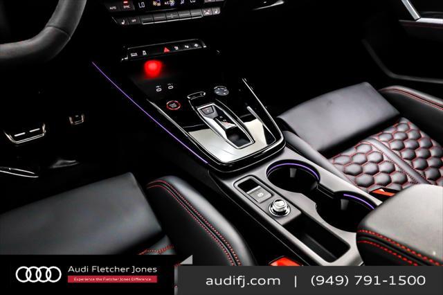 new 2025 Audi RS 3 car, priced at $77,340